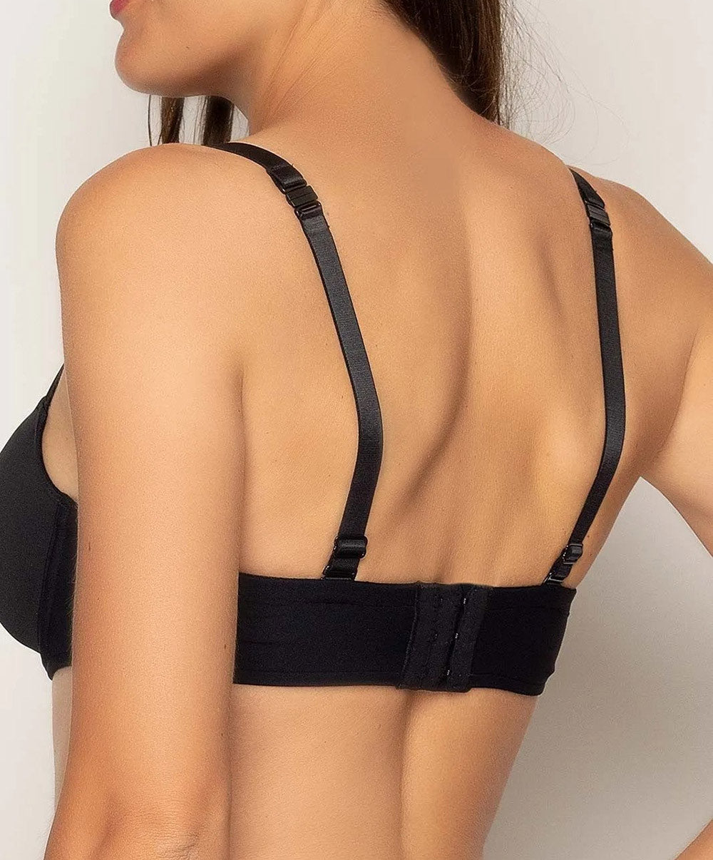 Soutien-gorge coque grande taille Antigel de Lise Charmel Culte Beauté noir FCH8066-NO