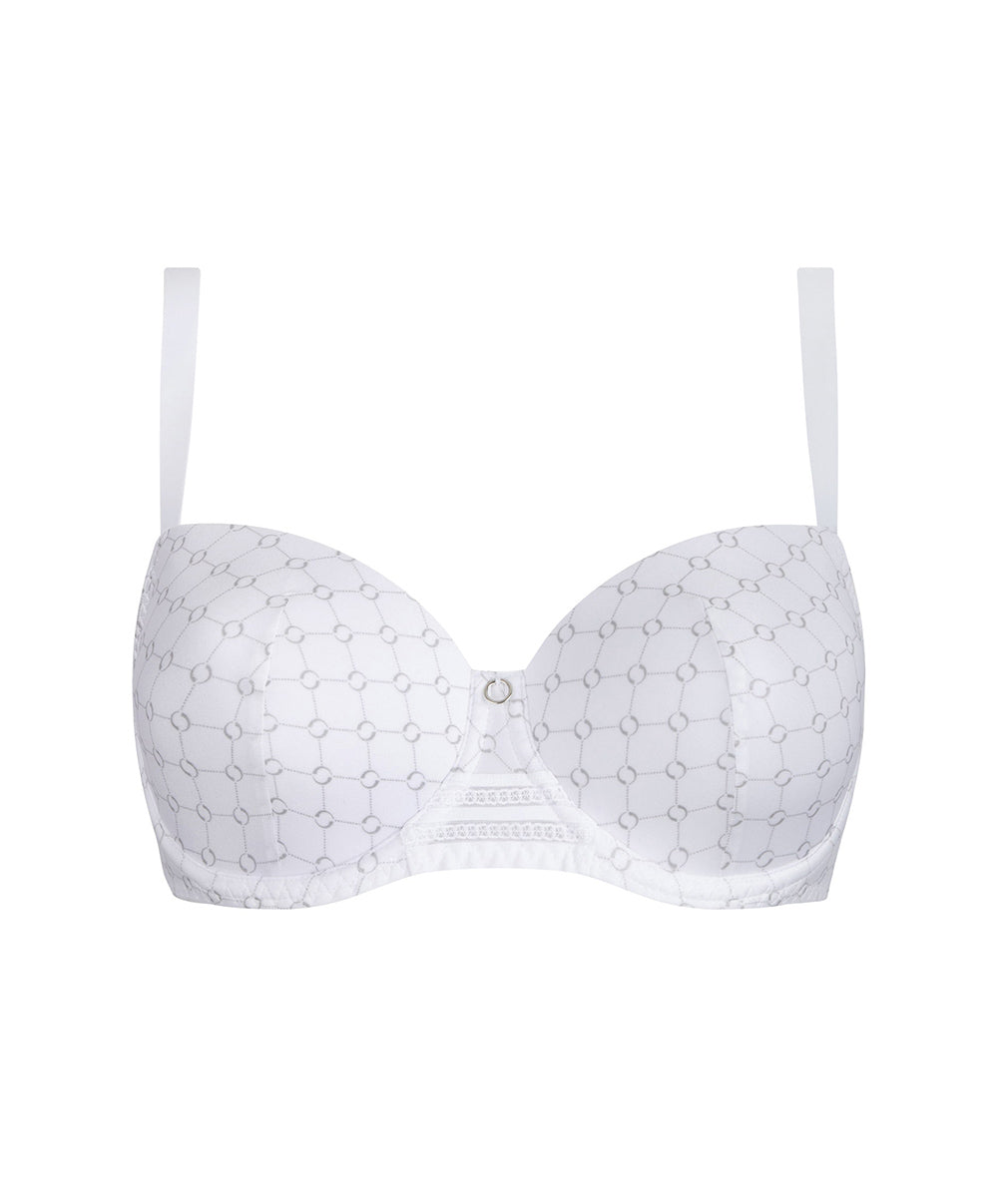 Soutien-gorge coque grande taille Antigel de Lise Charmel Bijou du jour blanc FCH8032-BB