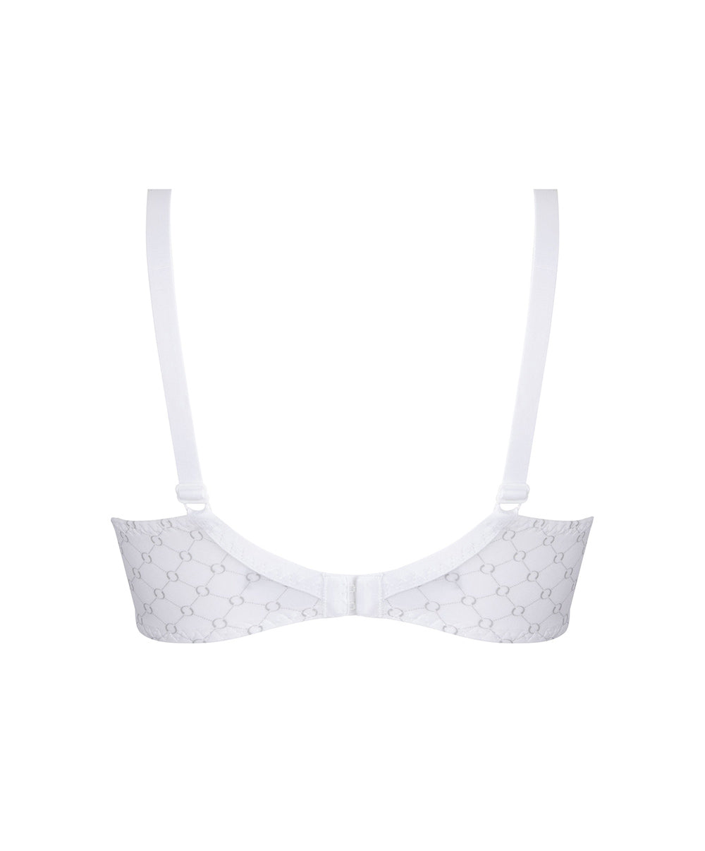 Soutien-gorge coque grande taille Antigel de Lise Charmel Bijou du jour blanc FCH8032-BB