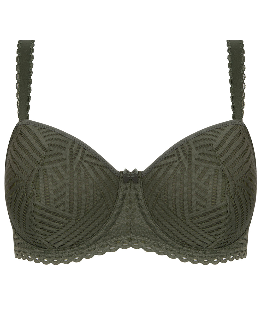 Soutien-gorge coque grande taille Antigel de Lise Charmel Tressage Graphic éclat aventure kaki FCC3837-EA 10