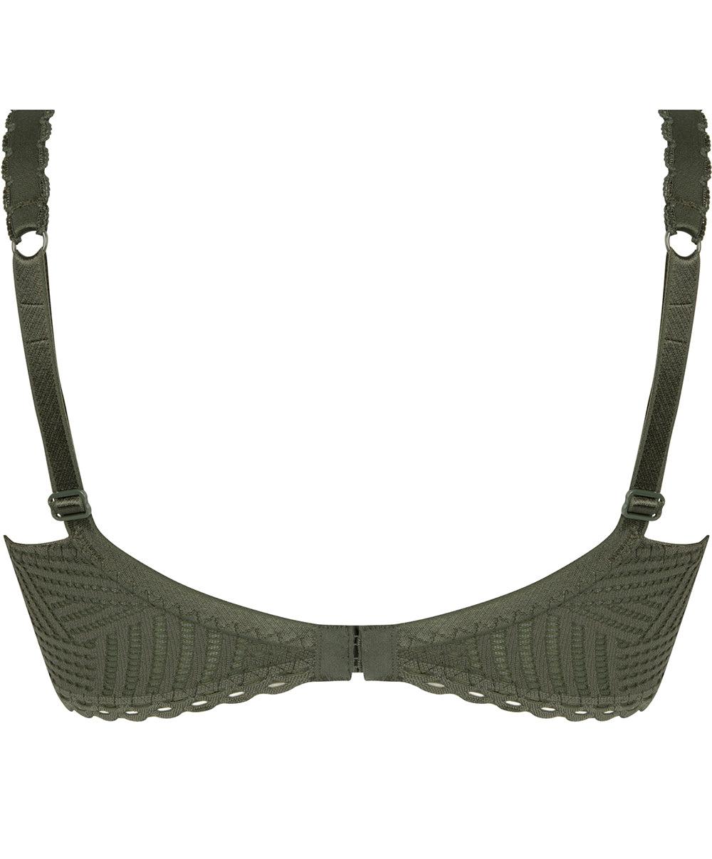 Soutien-gorge coque grande taille Antigel de Lise Charmel Tressage Graphic éclat aventure kaki FCC3837-EA 10