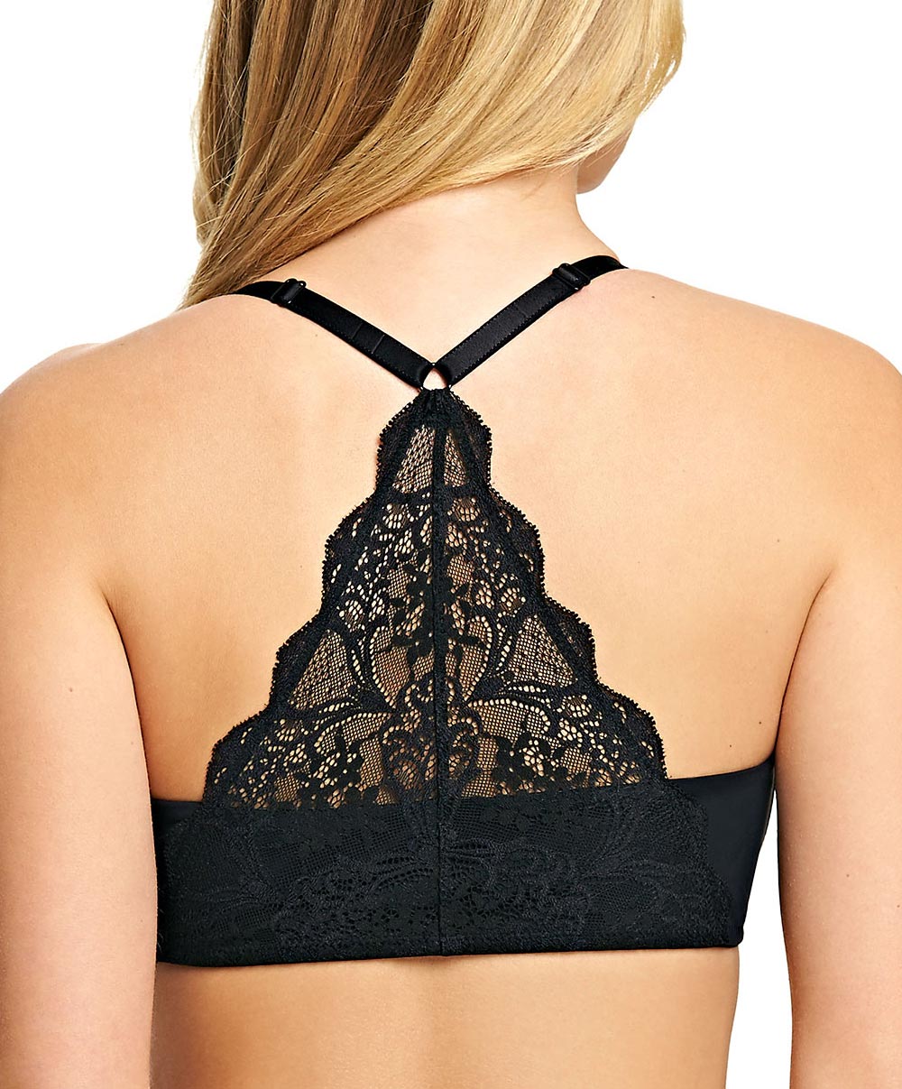 Soutien-gorge coque ouverture frontale Wacoal Lace Impression noir WA853257-BLK