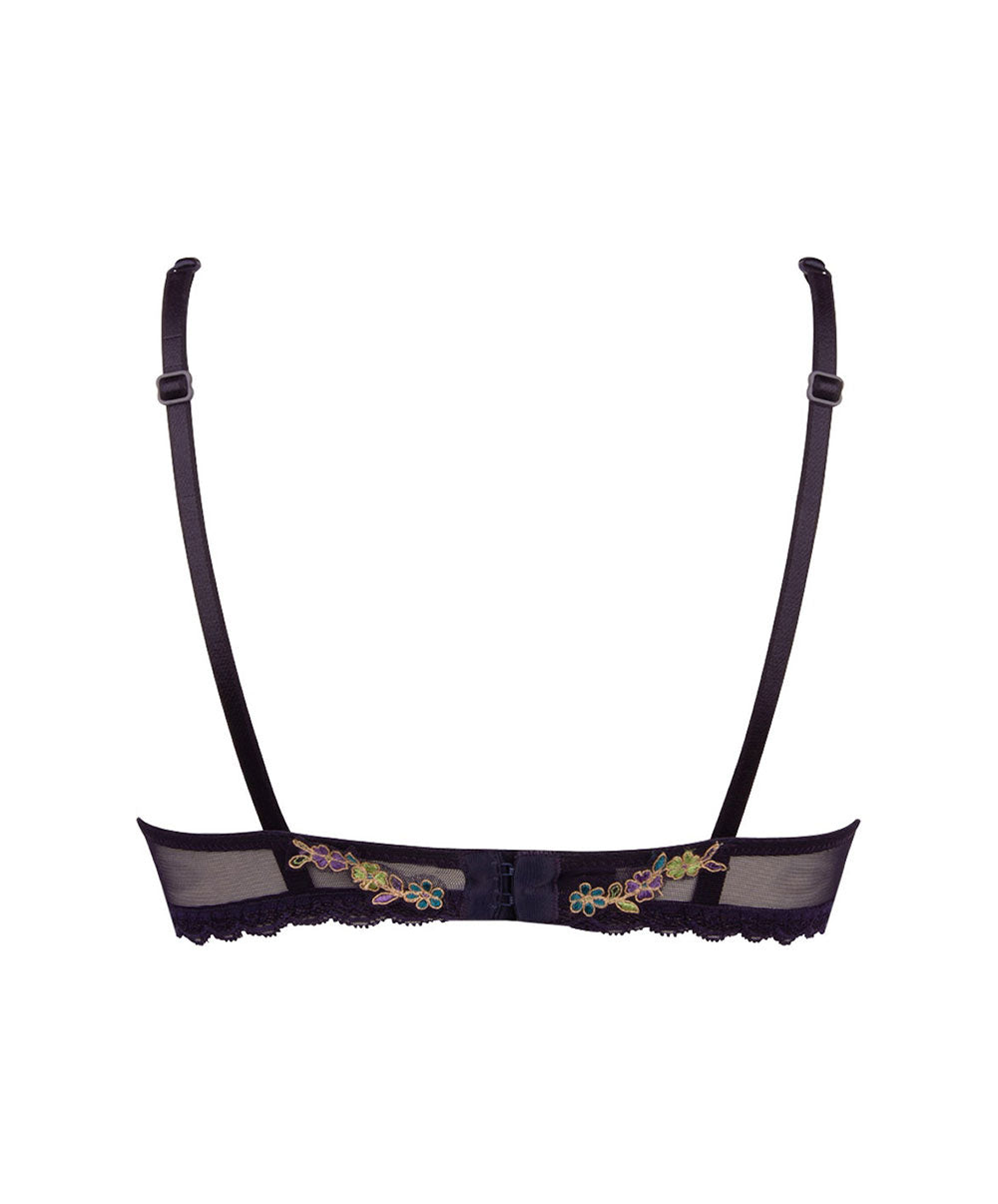 Soutien-gorge corbeille Lise Charmel Dentelle Cashmer emaux cashmer (=prune) ACH3051-EC