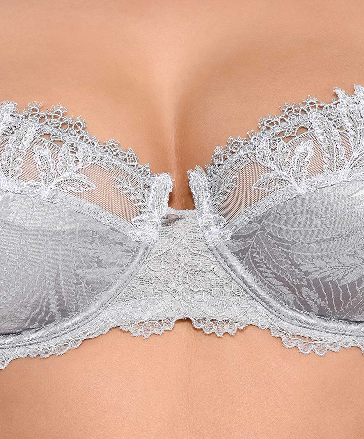 Soutien-gorge corbeille Lise Charmel Douceur Fougère gris