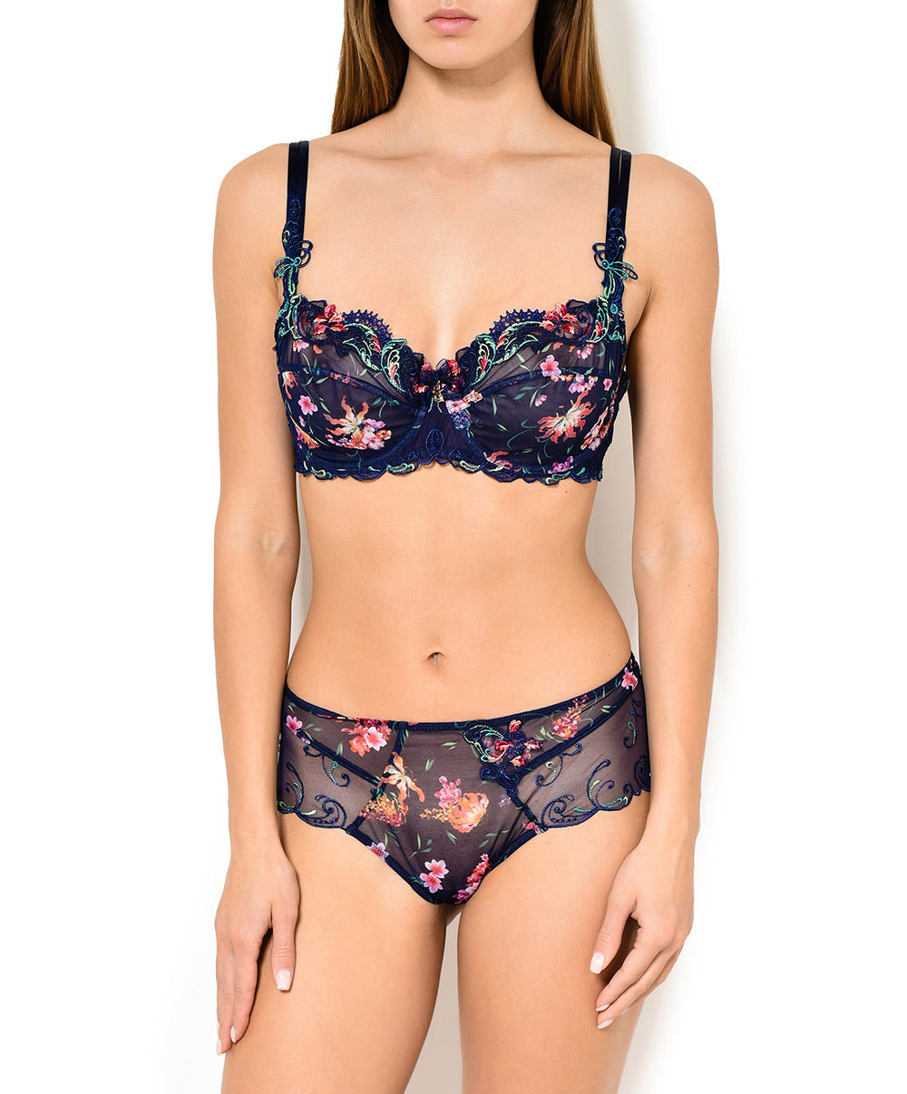 Soutien-gorge corbeille Lise Charmel Fête de Venise Bleu Pérou