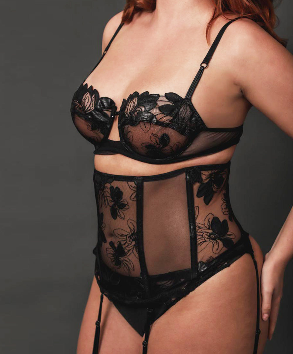 Soutien-gorge corbeille Lise Charmel Glamour Couture noir ACH3007-NO