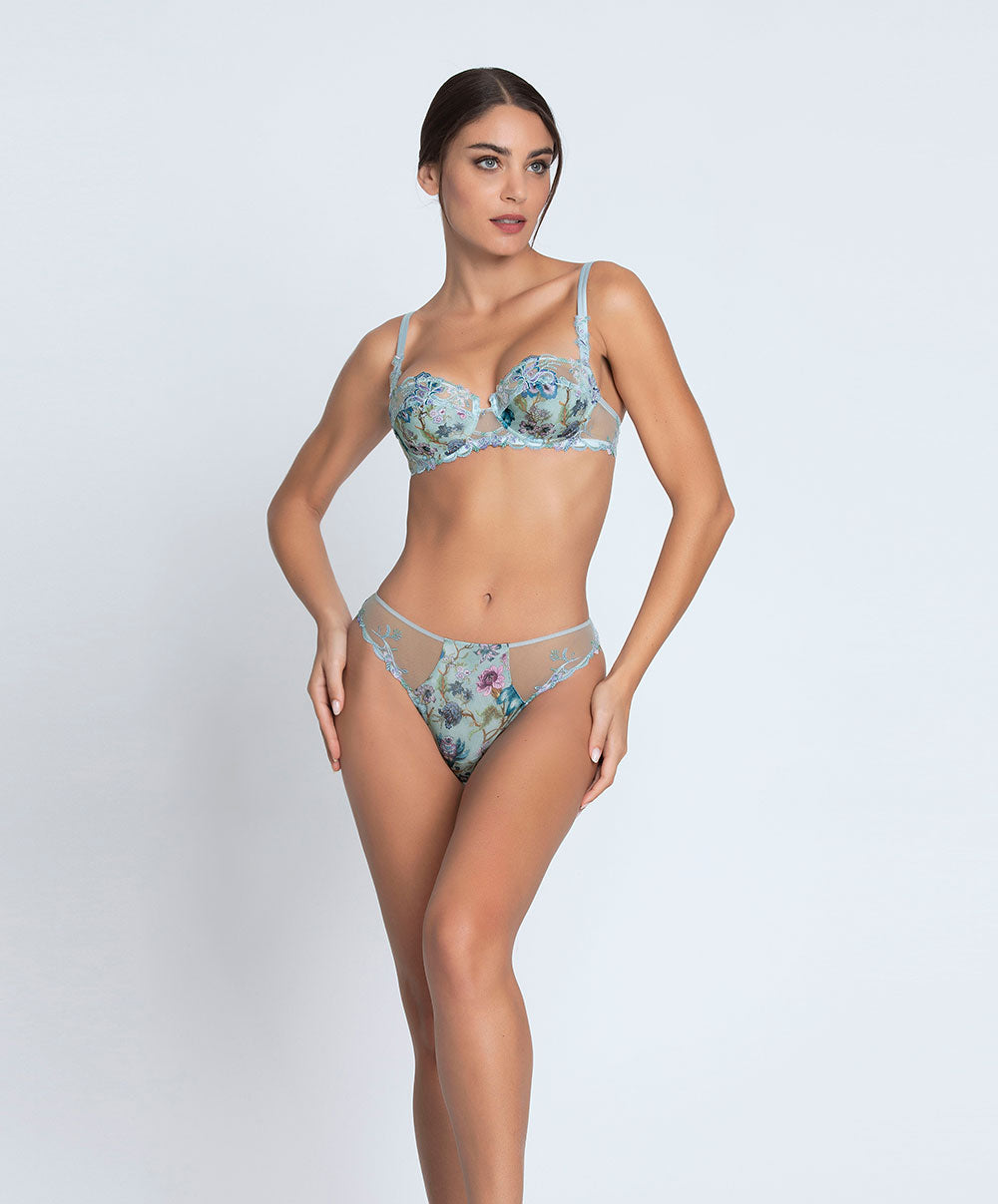 Soutien gorge corbeille Reve en fleurs opale Lise Charmel ACJ3043 RO 3