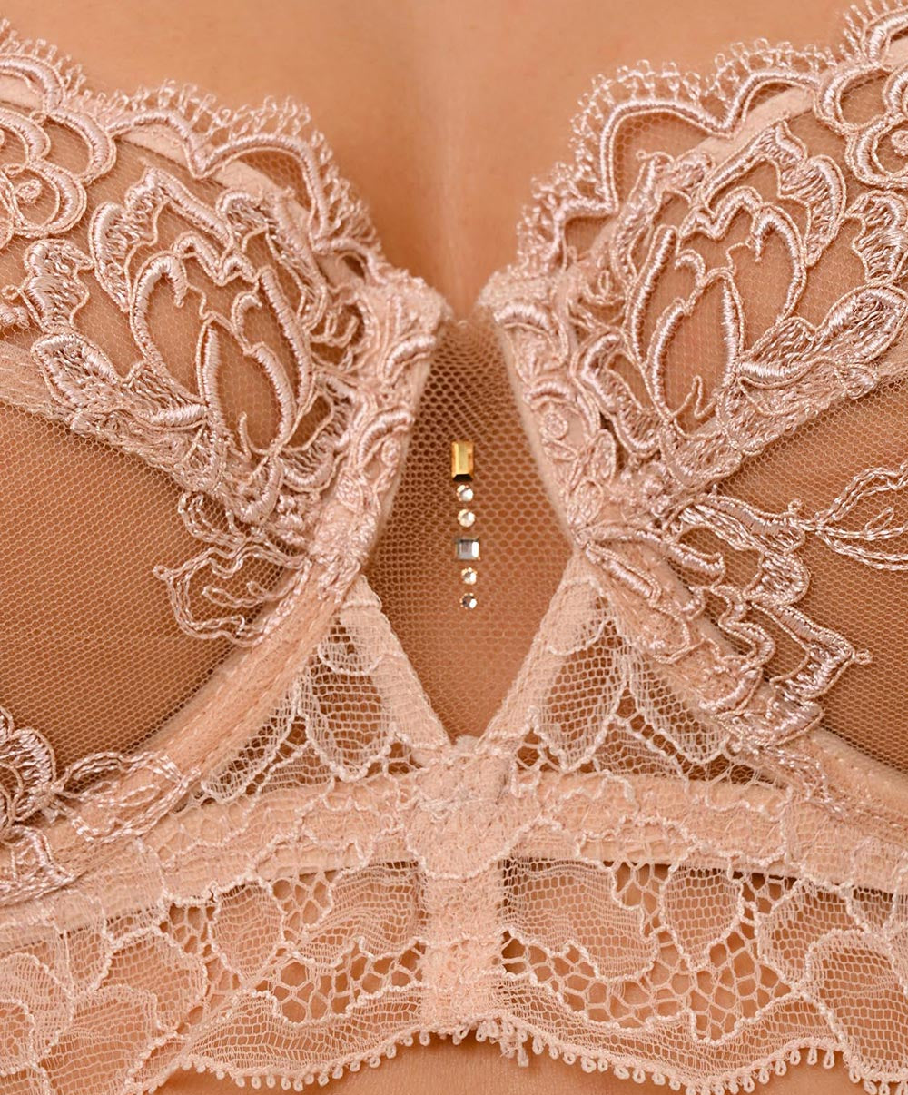 Soutien-gorge corbeille Lise Charmel Sublime en Dentelle nude sublime ACH3013-NS