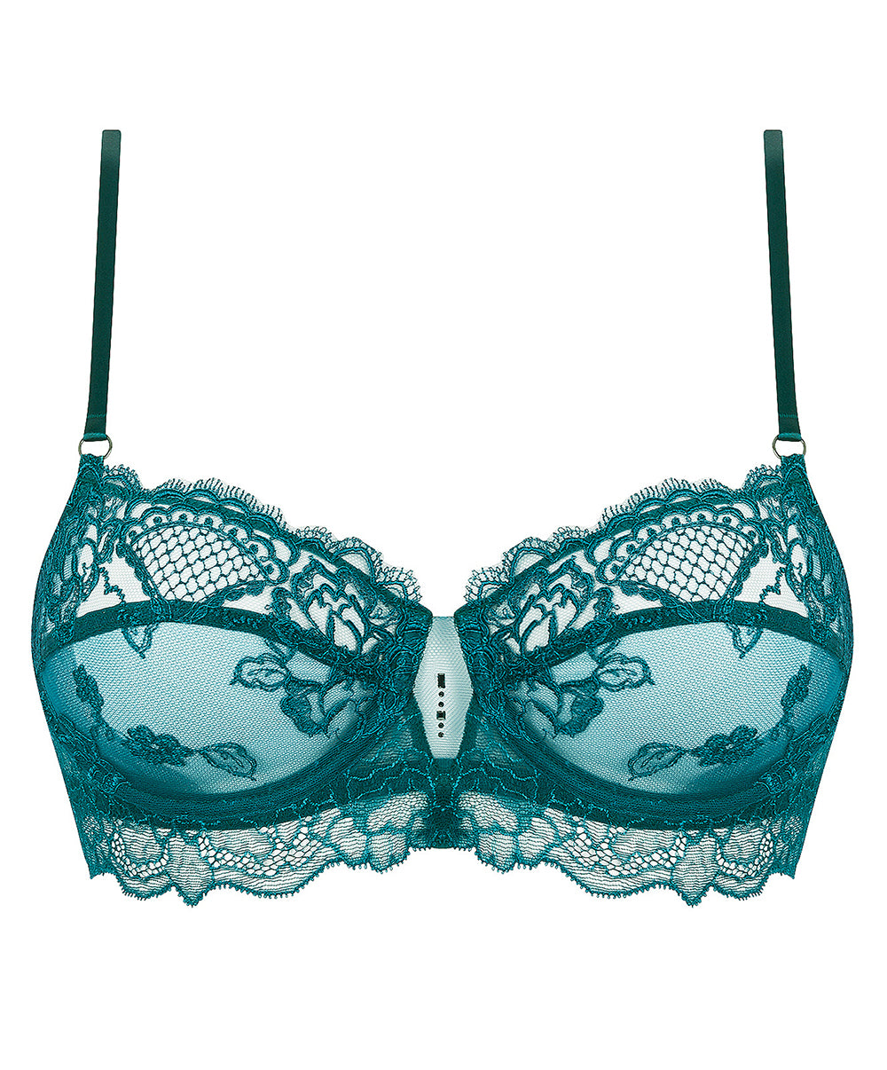 Soutien-gorge corbeille Lise Charmel Sublime en Dentelle vert princesse ACH3013-VP