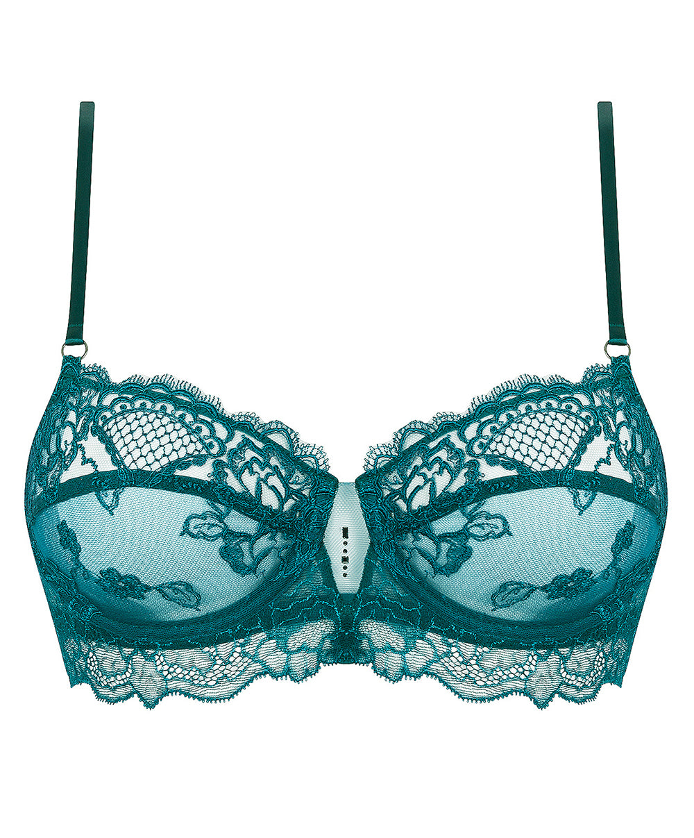 Soutien-gorge corbeille Lise Charmel Sublime en Dentelle vert princesse ACH3013-VP