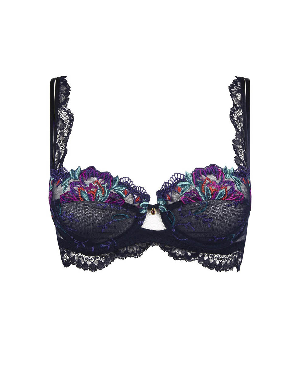Soutien-gorge corbeille Lise Charmel Magie saphir Eclosion bleu ACH3011-ES