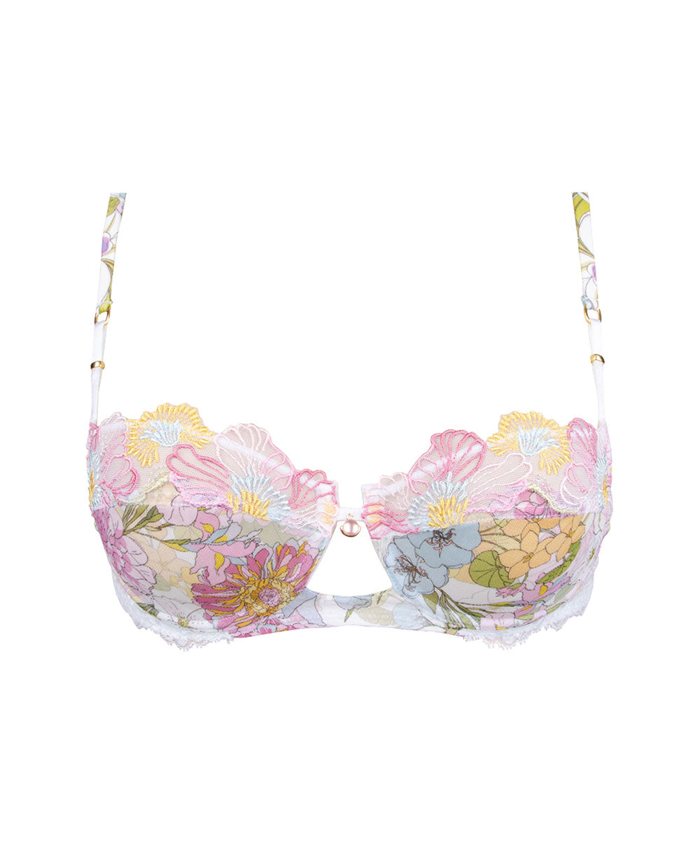 Soutien-gorge corbeille à fleurs Lise Charmel Féérie Florale pastel floral ACH3025-PF
