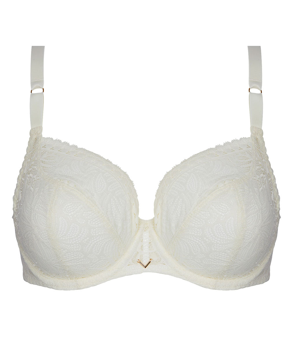 Soutien-gorge corbeille bonnets profonds "Fitting" Antigel de Lise Charmel Atelier Séduction écru nacre FCH2857-EN