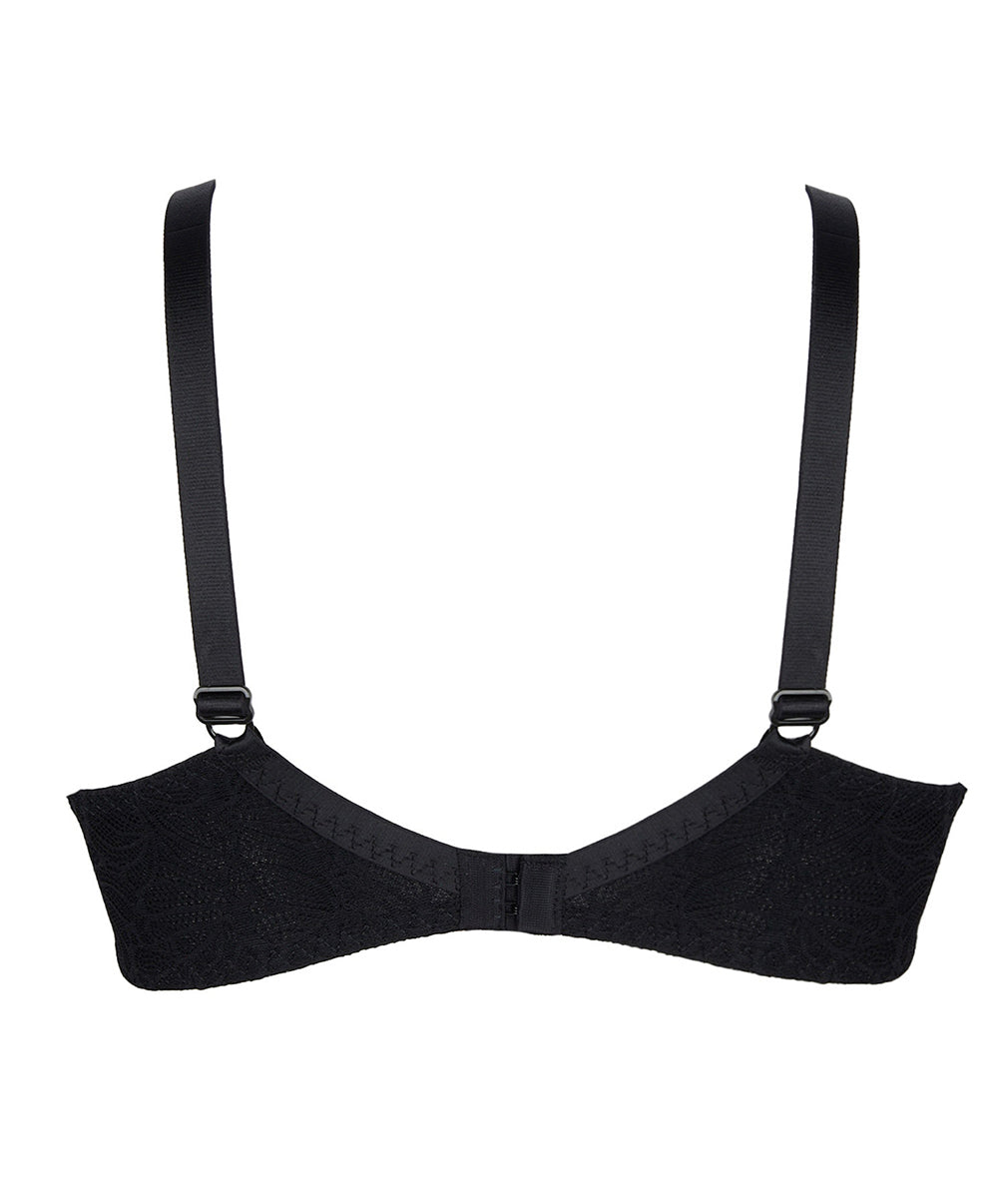 Soutien-gorge corbeille bonnets profonds "Fitting" Antigel de Lise Charmel Atelier Séduction noir FCH2857-NO 100