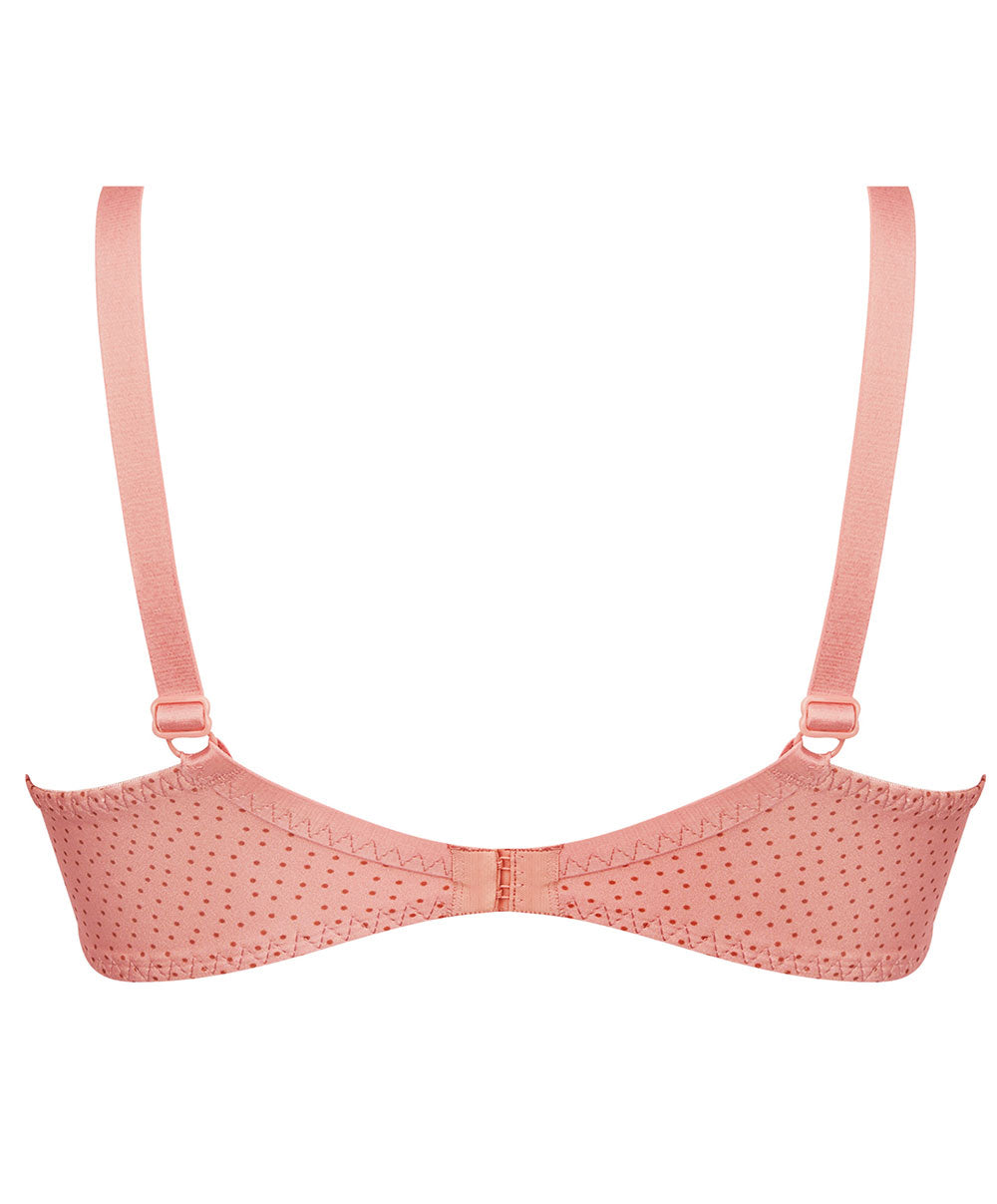 Soutien-gorge corbeille bonnets profonds "Fitting" Antigel de Lise Charmel Pétille en Glam bulles rosées FCH2882-BR