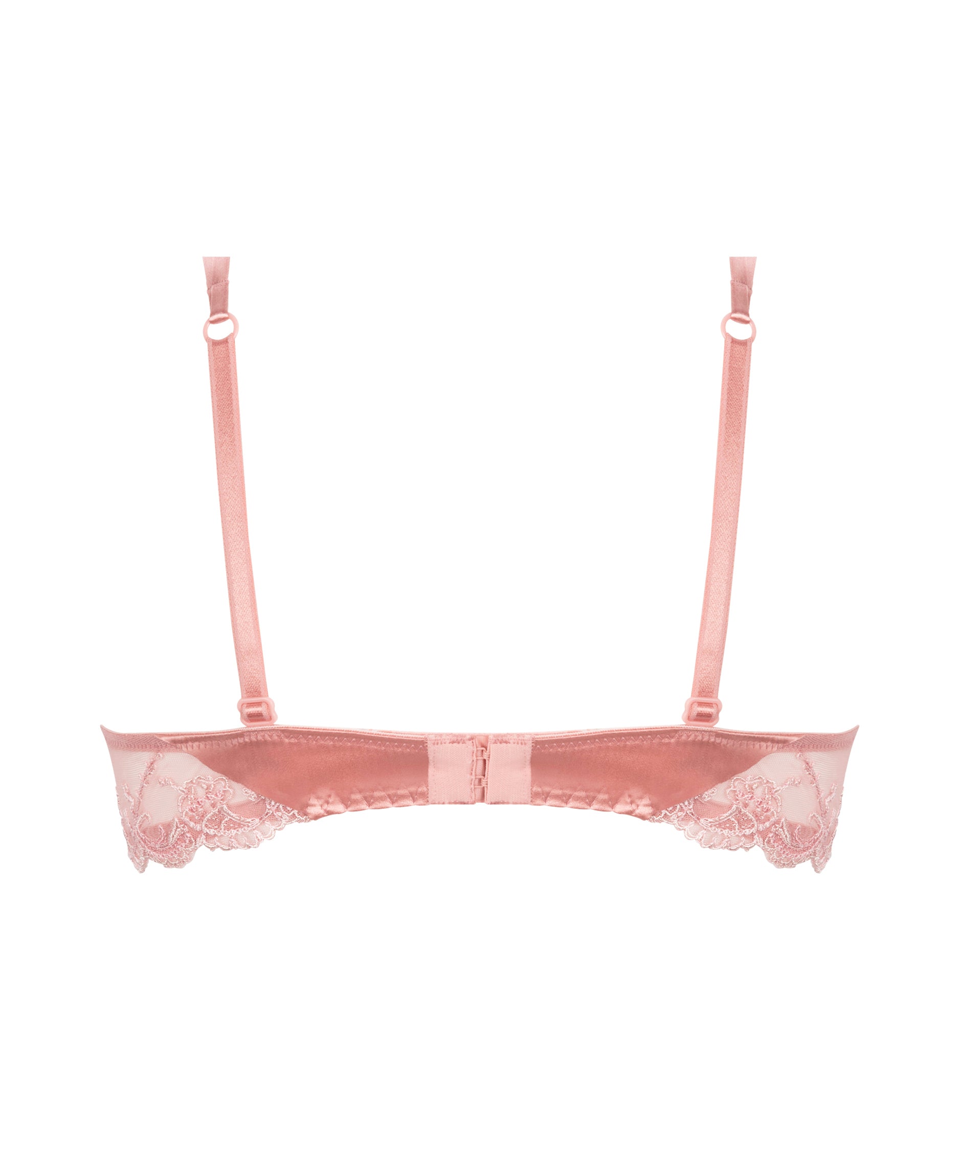 Soutien-gorge corbeille en soie Lise Charmel Splendeur soie rose vintage ACC3080-SU