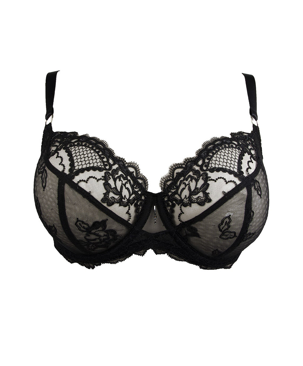 Soutien-gorge corbeille grand taille Lise Charmel Sublime en Dentelle noir ACH2813-NO
