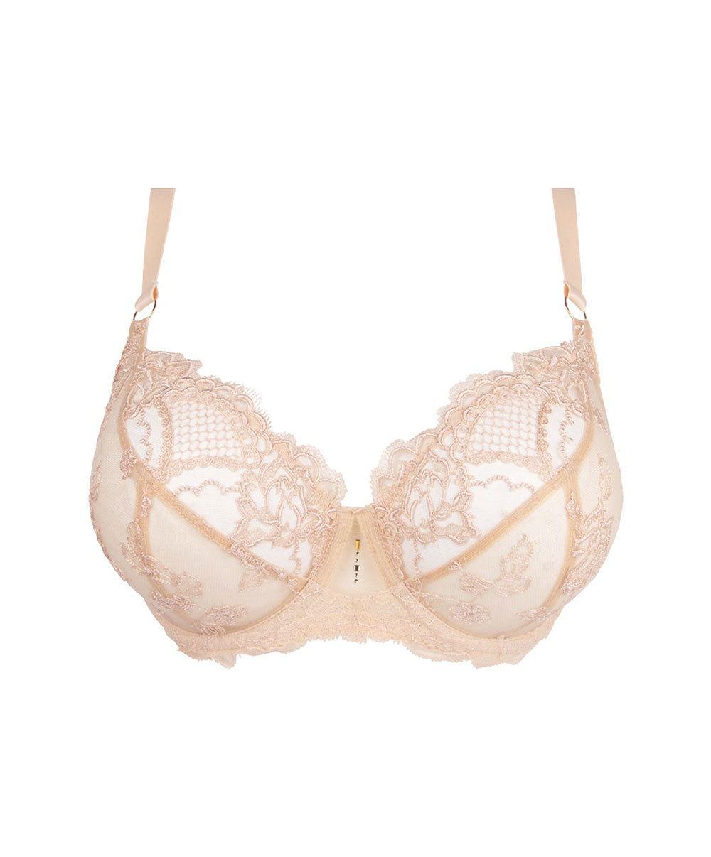Soutien-gorge corbeille grand taille Lise Charmel Sublime en Dentelle nude sublime ACH2813-NS