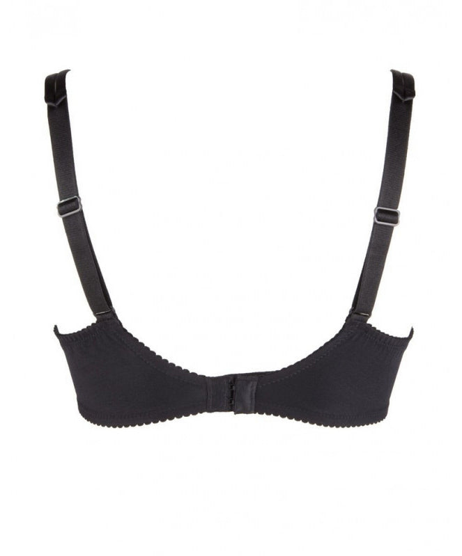Soutien-gorge corbeille Acanthe Guipure arty noir Éprise de Lise Charmel BCG3007-AN