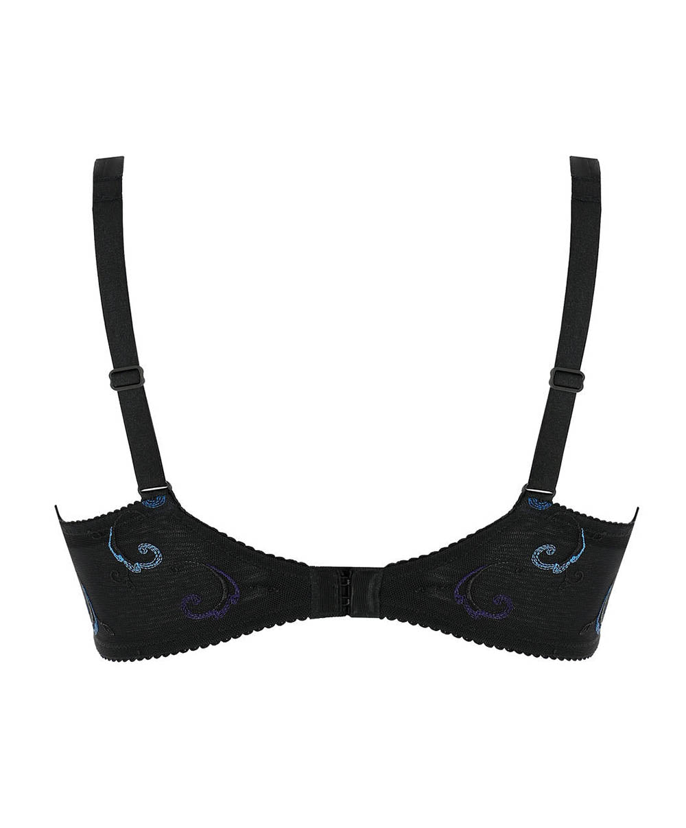 Soutien-gorge corbeille 3/4 Distinction Nuit saphir Éprise de Lise Charmel BCG3008-NS