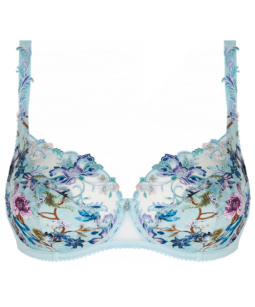 Soutien gorge corbeille grande taille fitting Reve en fleurs opale Lise Charmel BCJ2843 RO packshot 1