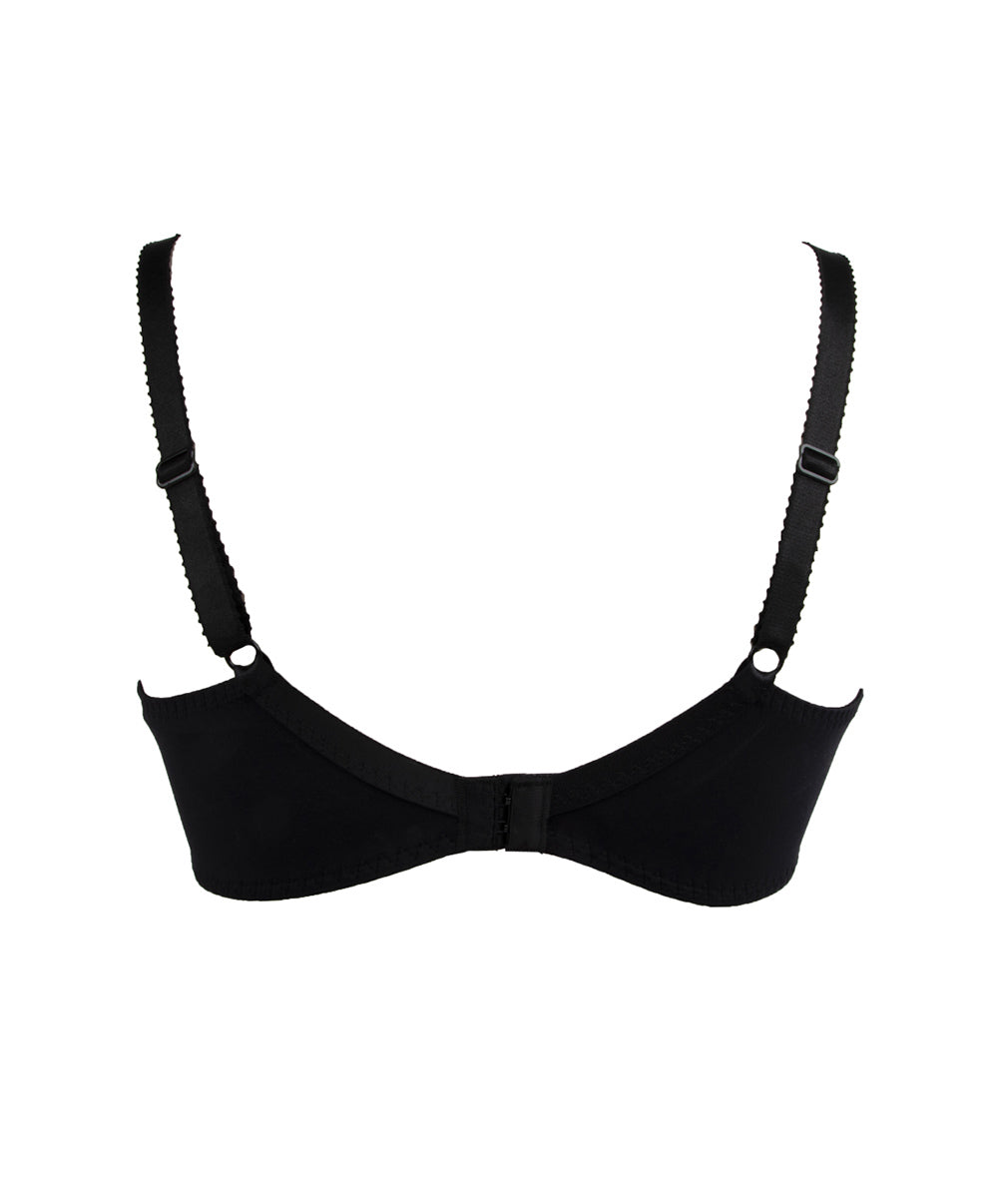 Soutien-gorge couvrant grande taille Antigel de Lise Charmel Stricto Sensuelle noir FCH6017-NO