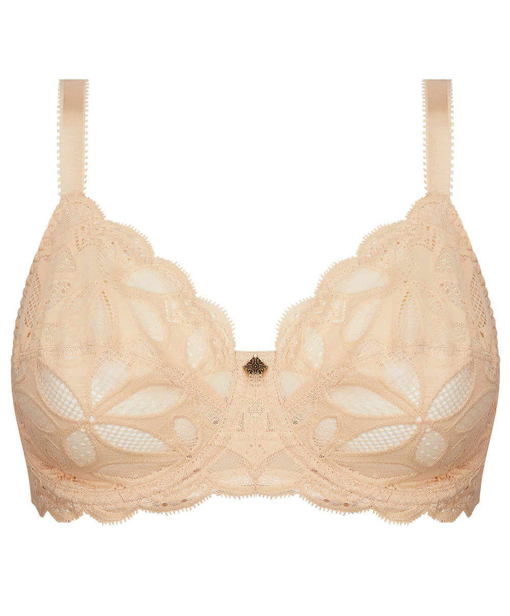 Soutien-gorge couvrant grande taille Antigel de Lise Charmel Stricto Sensuelle pêche FCH6017-SP 100