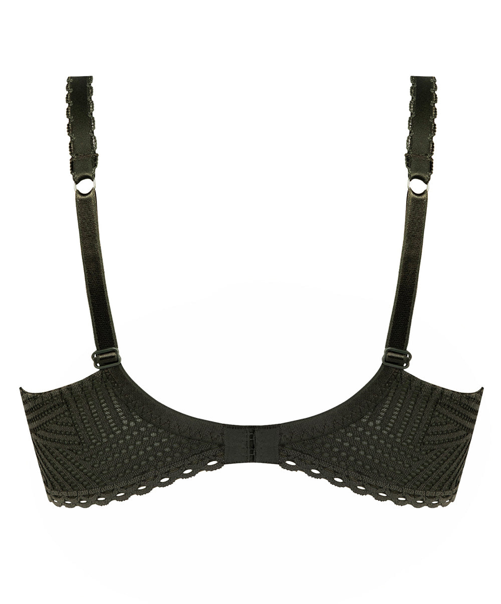 Soutien-gorge couvrant grande taille "Bien-être" Antigel de Lise Charmel Tressage Graphic éclat aventure kaki FCC6137-EA 10