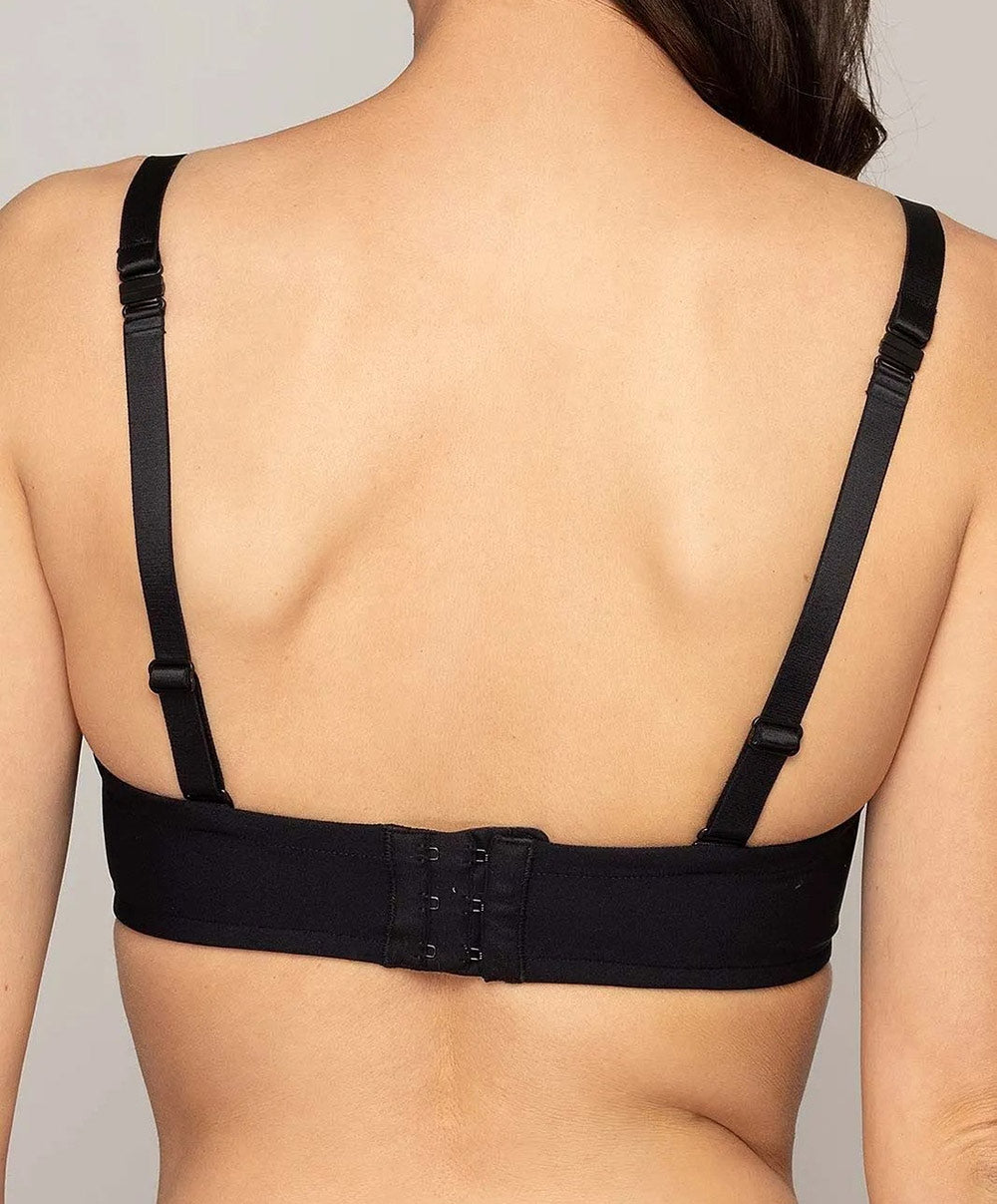 Soutien-gorge couvrant grande taille armatures Antigel de Lise Charmel Culte Beauté noir FCH6066-NO