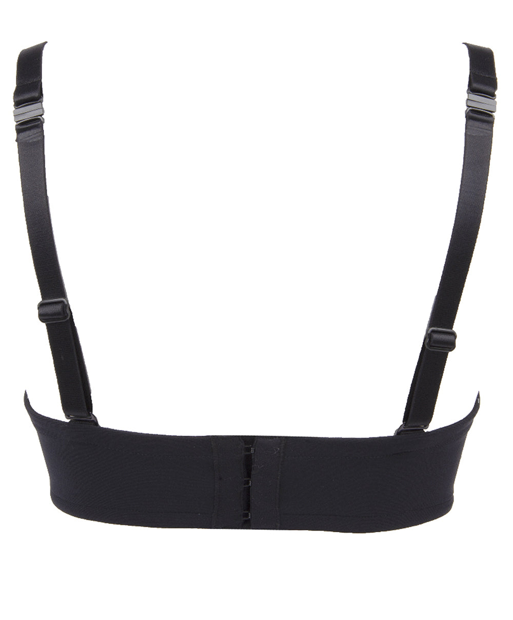 Soutien-gorge couvrant grande taille armatures Antigel de Lise Charmel Culte Beauté noir FCH6066-NO