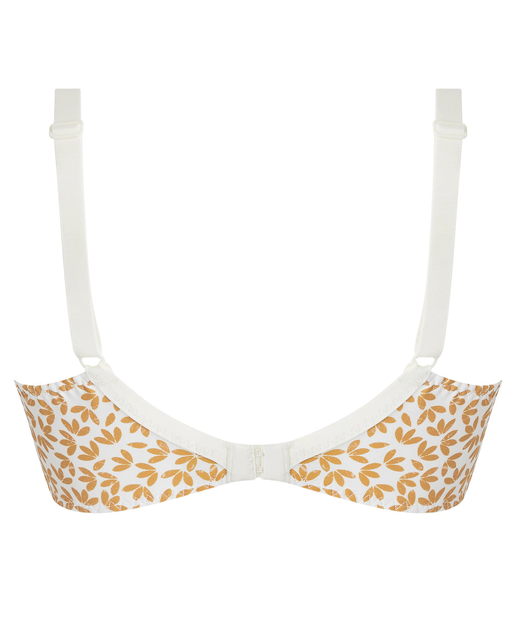 Soutien-gorge couvrant grande taille armatures "Bien-être" Antigel de Lise Charmel Crochet Bohème camel FCJ6134-CB