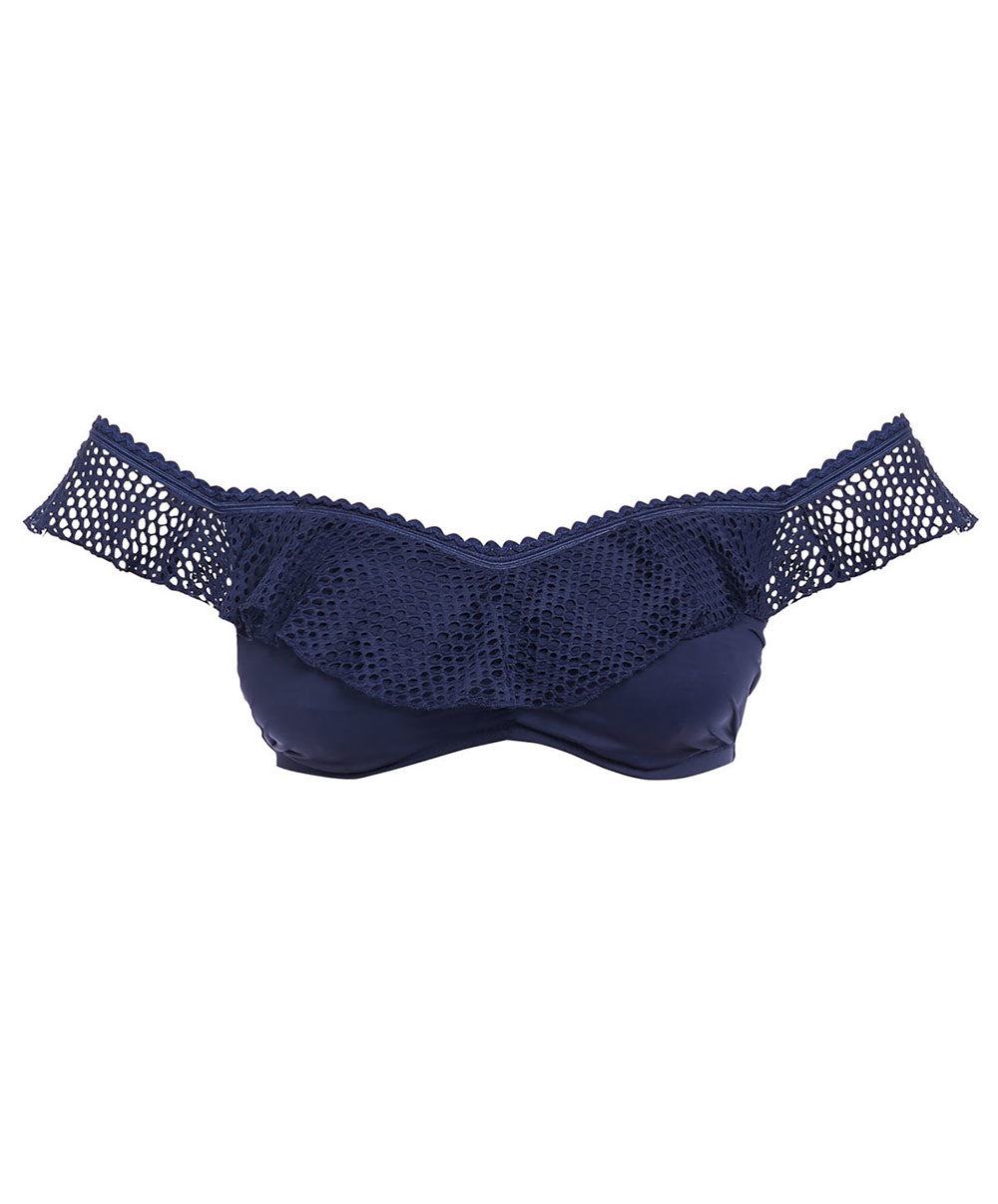 Soutien-gorge de bain bardot Fantasie swim Marseille Twilight FS6682-TWT