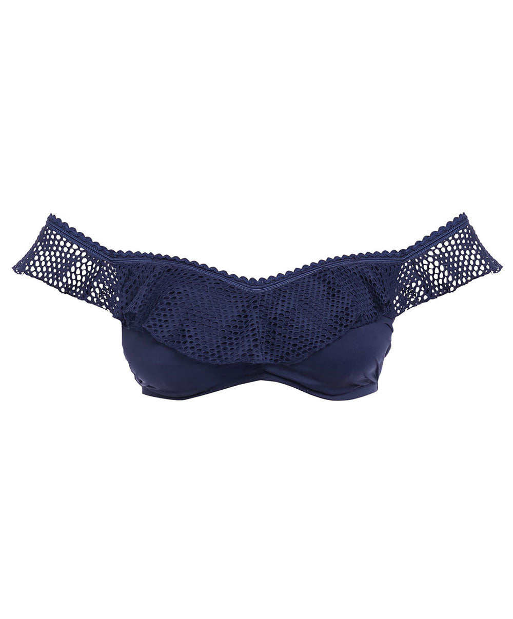 Soutien-gorge de bain bardot Fantasie swim Marseille Twilight FS6682-TWT