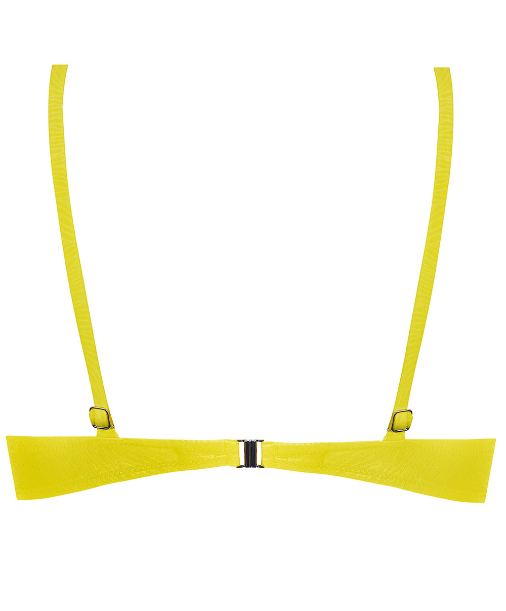 Soutien-gorge de bain coque La Muse des Vagues jaune Antigel Bain EBB4326-JA 100