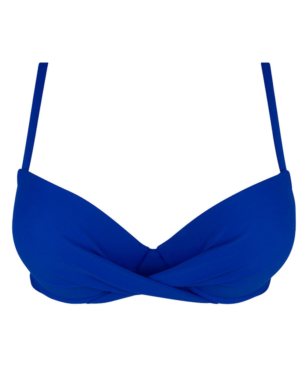 Soutien-gorge de bain coque La Chiquissima bleu electric Antigel Bain EBB4314-ME