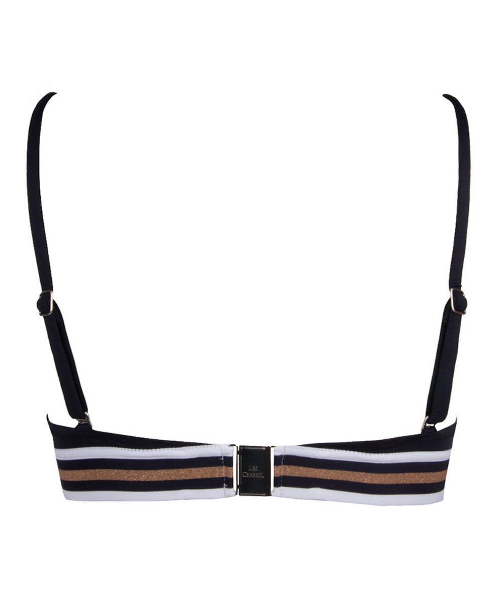 Soutien-gorge de bain coque Lise Charmel bain Énergie Nautique encre ABA8035-EN