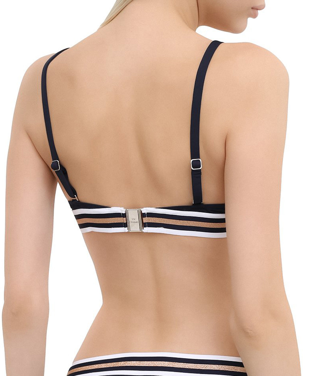 Soutien-gorge de bain coque Lise Charmel bain Énergie Nautique encre ABA8035-EN