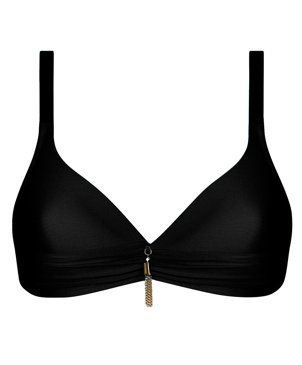Soutien-gorge de bain coque triangle La Jet-Setteuse noir Antigel Bain FBB6617-NO 100
