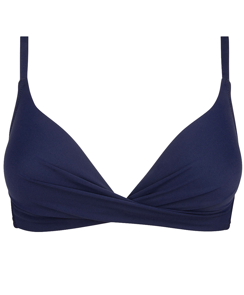 Soutien-gorge de bain coque sans armatures La Chiquissima marine Antigel Bain FBB6614-MM 3