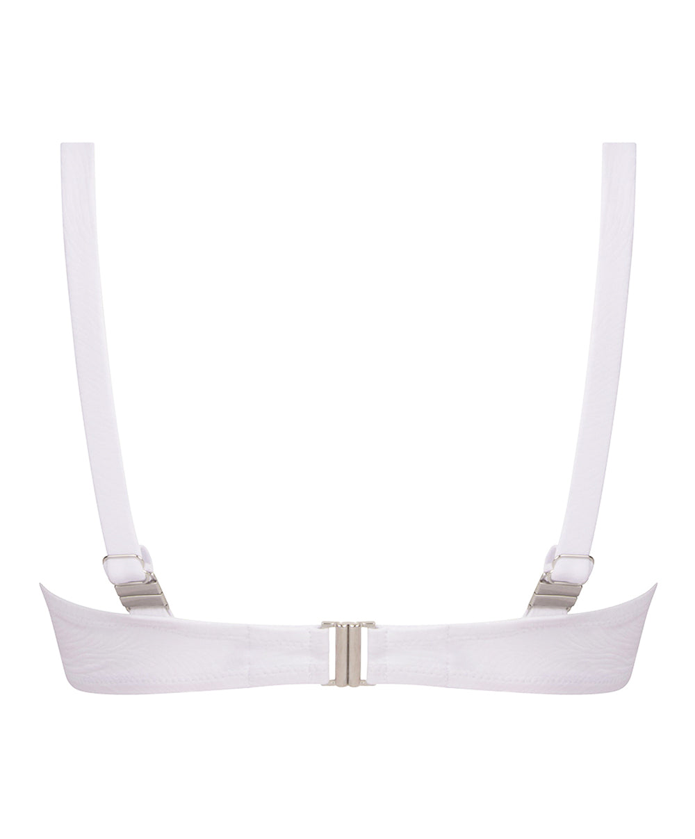 Soutien-gorge de bain corbeille grande taille La Muse des Vagues blanc Antigel Bain FBB3526-VB 10