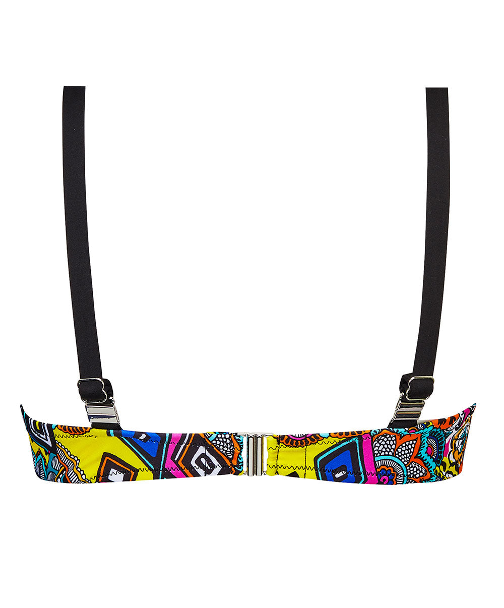 Soutien-gorge de bain corbeille grande taille La Nomade multicolore Antigel Bain FBB3557-EN 100