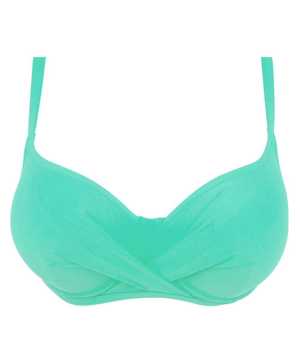 Soutien-gorge de bain corbeille grande taille La Chiquissima émeraude Antigel Bain FBB3514-MD 3