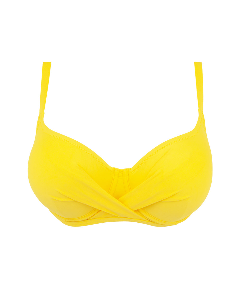 Soutien-gorge de bain corbeille grande taille La Chiquissima jaune Antigel Bain FBB3514-MS 10