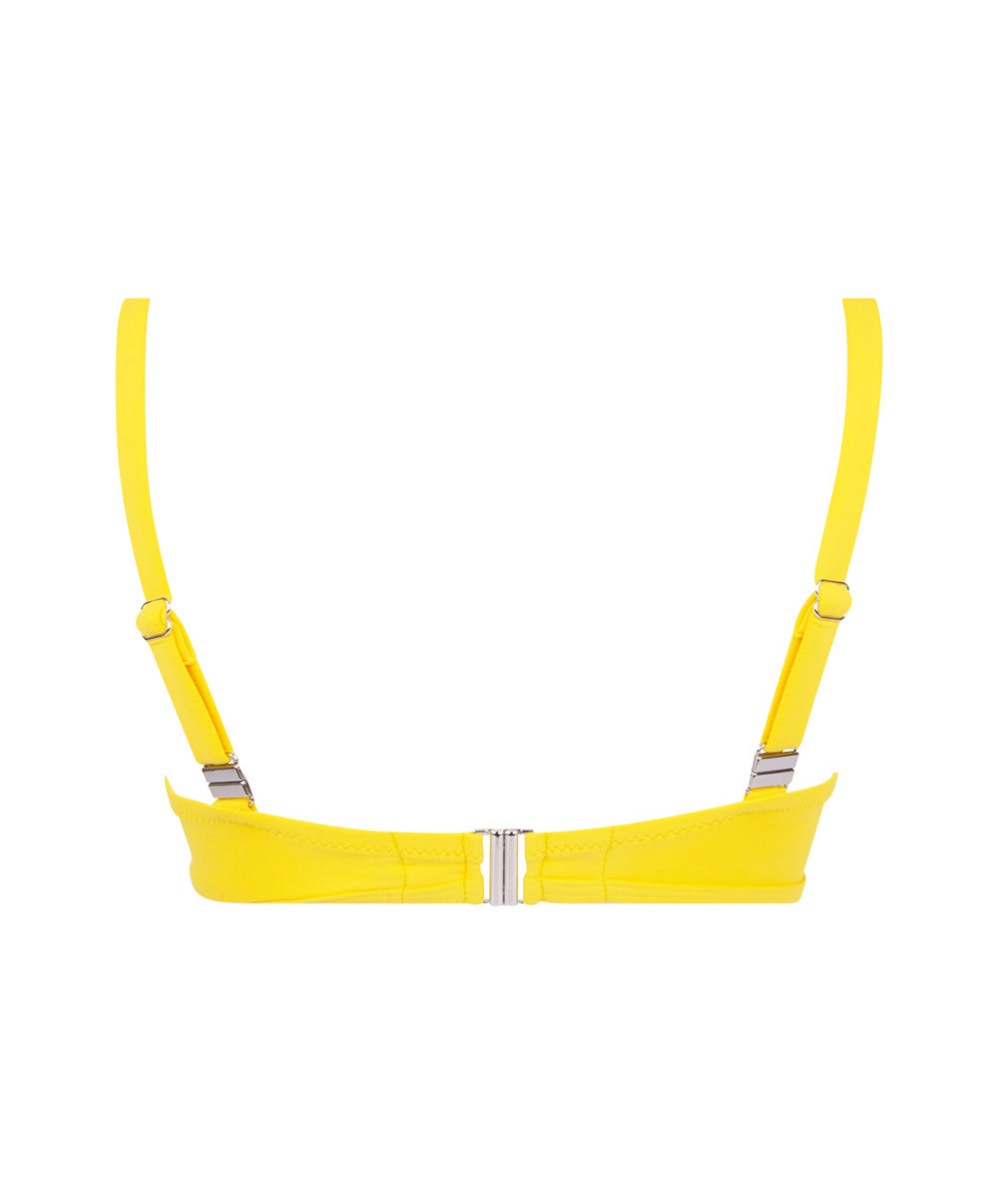 Soutien-gorge de bain corbeille grande taille La Chiquissima jaune Antigel Bain FBB3514-MS 10