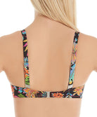 Soutien-gorge de bain corbeille grande taille La tropicale noir Antigel Bain FBA3562-NT