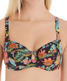 Soutien-gorge de bain corbeille grande taille La tropicale noir Antigel Bain FBA3562-NT