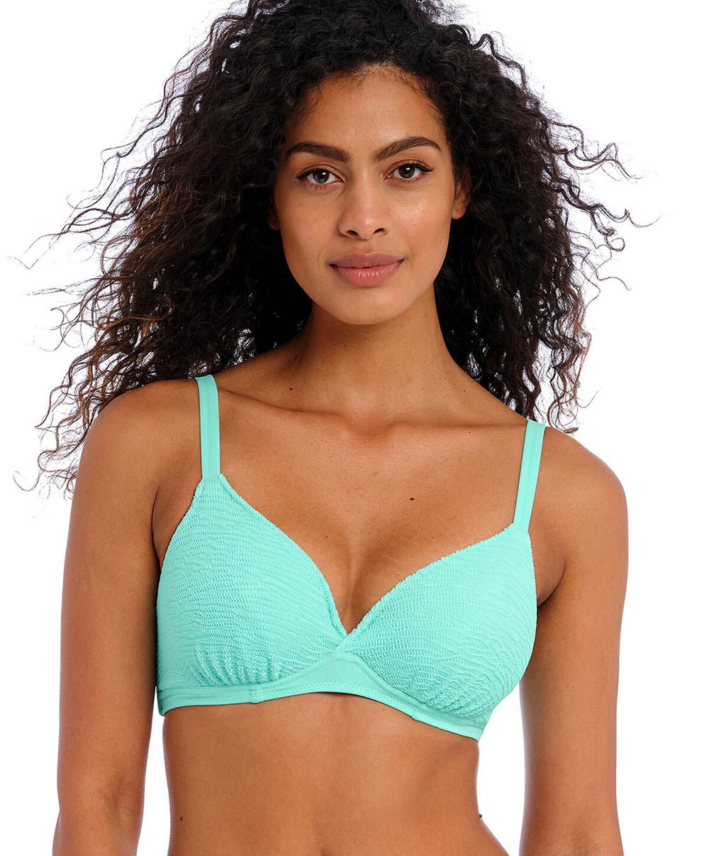 Soutien-gorge de bain décolleté plongeant grande taille Ibiza waves Frozen Freya swim AS203802-FRN