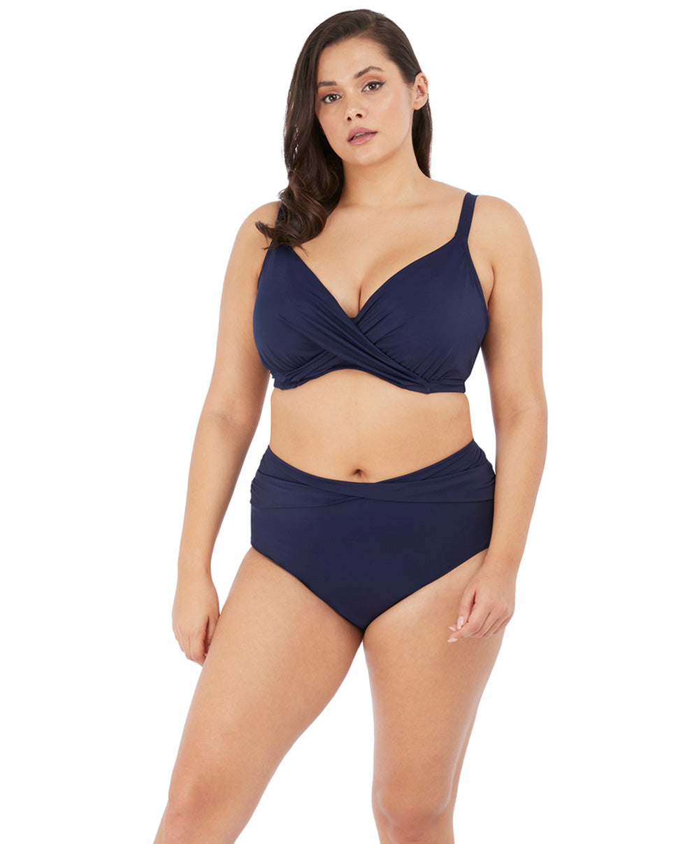 Soutien-gorge de bain grande taille couvrant Elomi swim Magnetic midnight blue ES7193-MIH