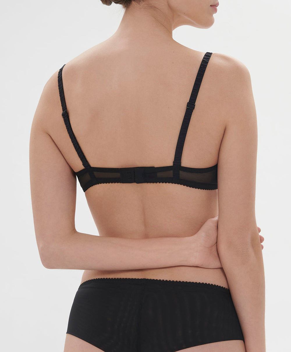 Soutien-gorge décolleté plongeant à armatures Simone Pérèle Intrigue noir 1E2319-015