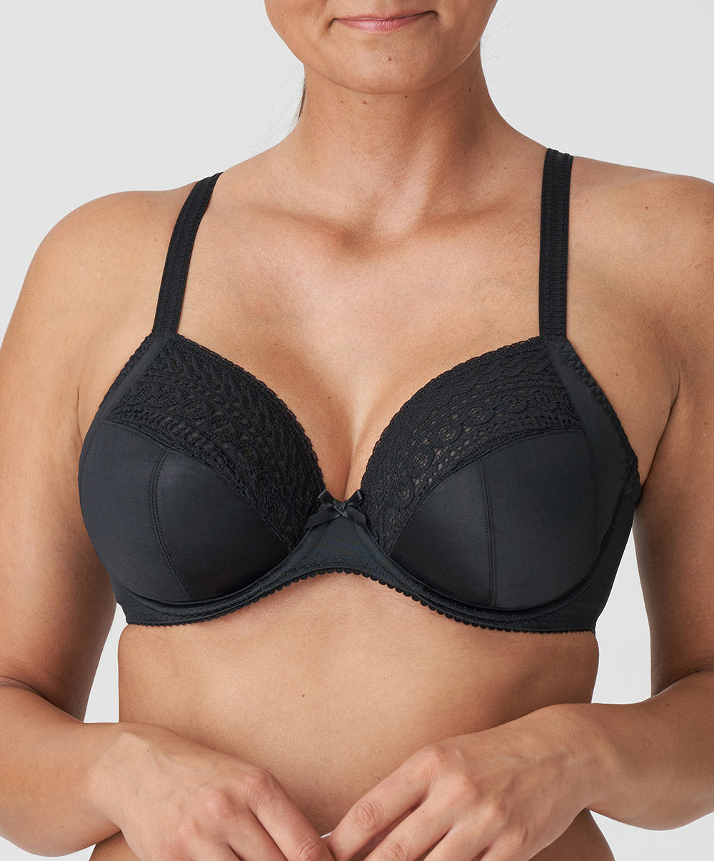 Soutien-gorge décolleté plongeant armatures PrimaDonna Montara noir 0163384-ZWA